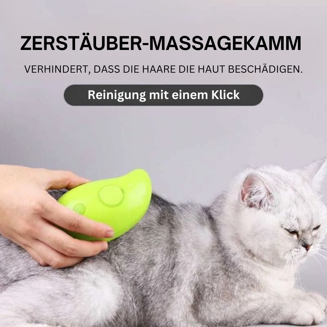 PetSoothe™ Wasserspray-Massagekamm