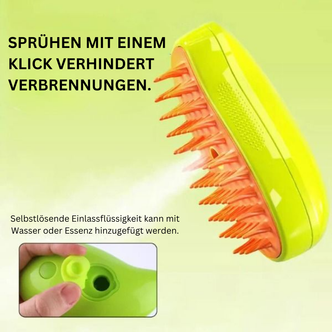 PetSoothe™ Wasserspray-Massagekamm