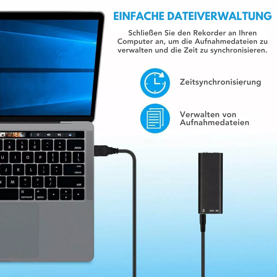 SoundSpy™ | Spionage-Sprachrekorder