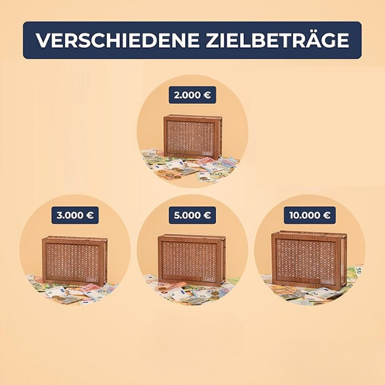MoneyChest™ - Sparbox mit Sparziel