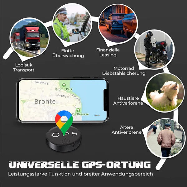 MagnoTrack™ - Magnetischer Mini-GPS-Tracker (1+1 GRATIS)