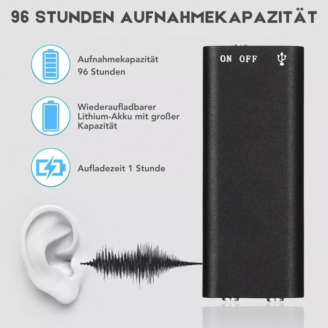 SoundSpy™ | Spionage-Sprachrekorder