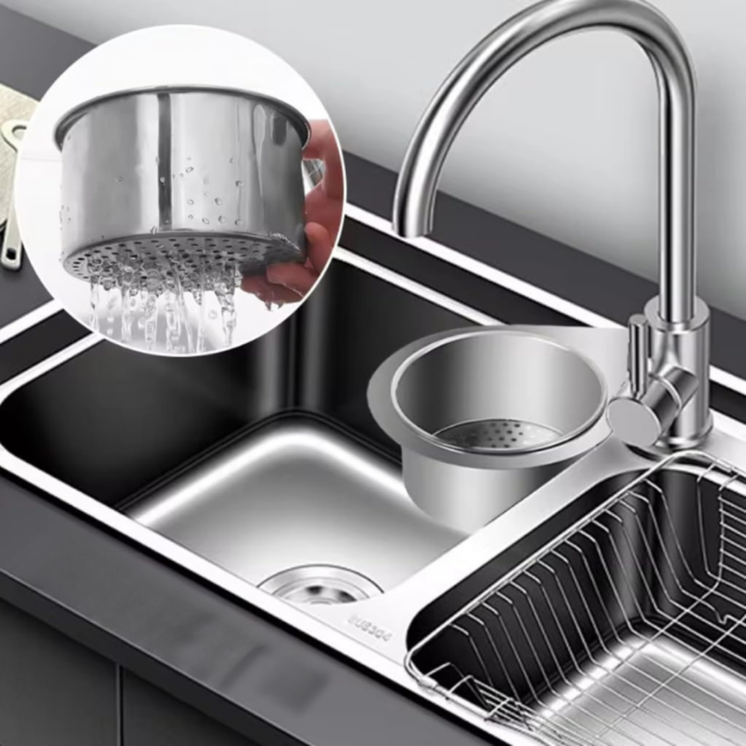 CleanNest™ - Schwanenförmiger Siebkorb