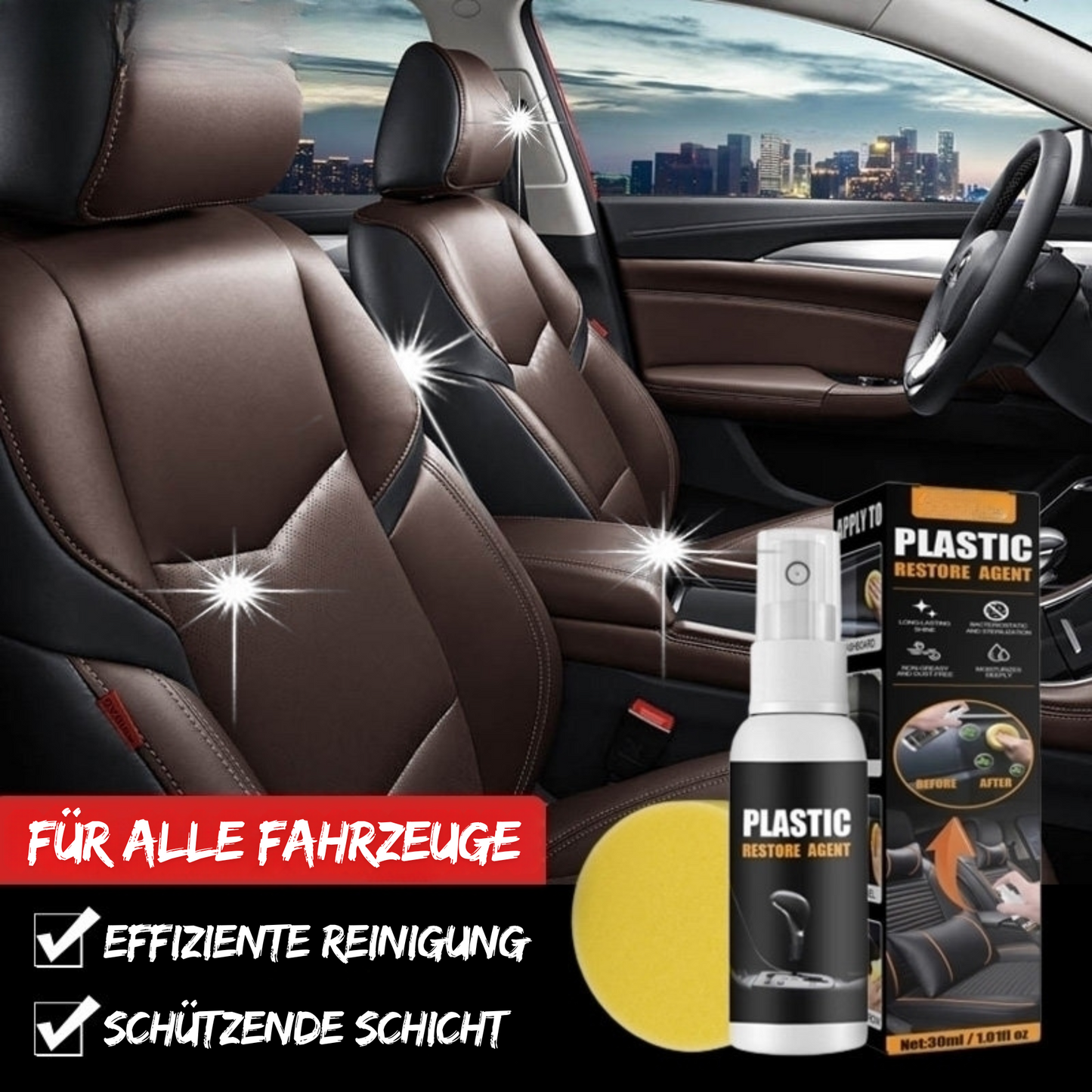 PlasticShine™ - Kunststoff- und Lederrestaurator