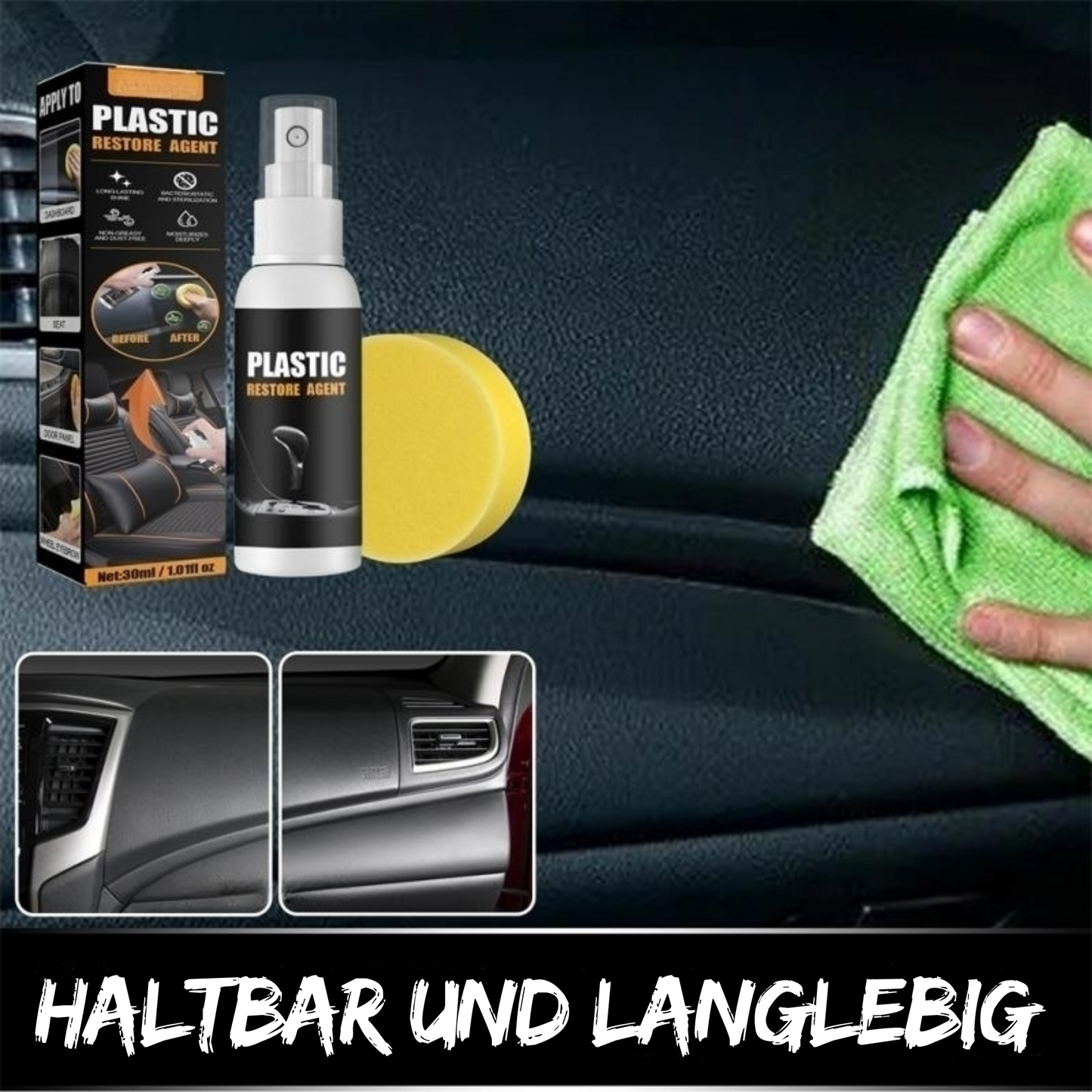 PlasticShine™ - Kunststoff- und Lederrestaurator