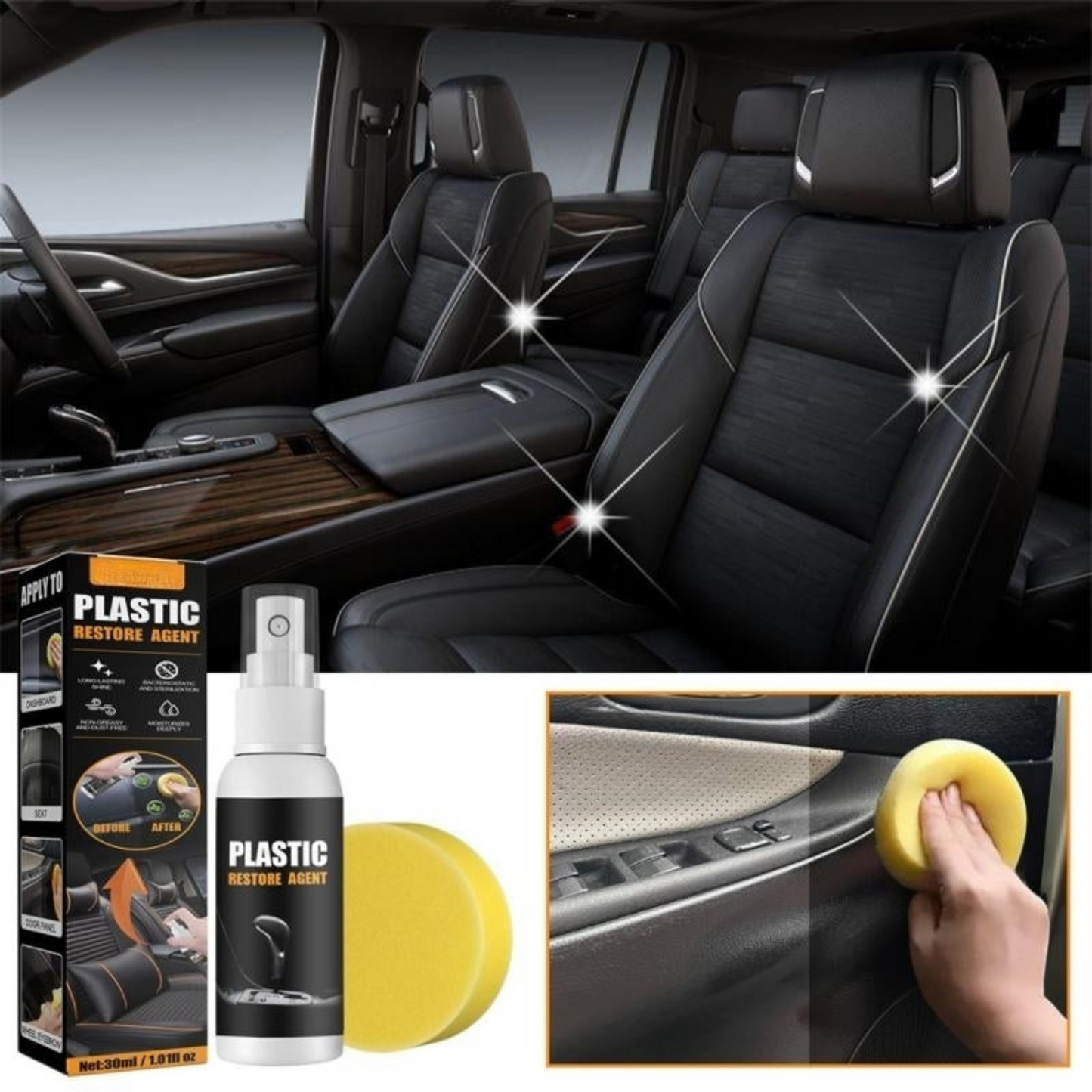 PlasticShine™ - Kunststoff- und Lederrestaurator