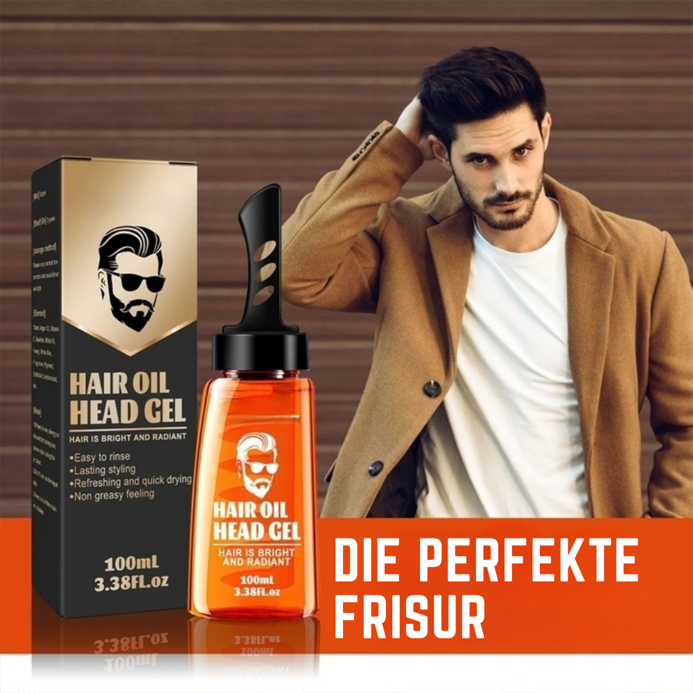StyleCraft ™ - 2-in-1 Haargel mit Kamm