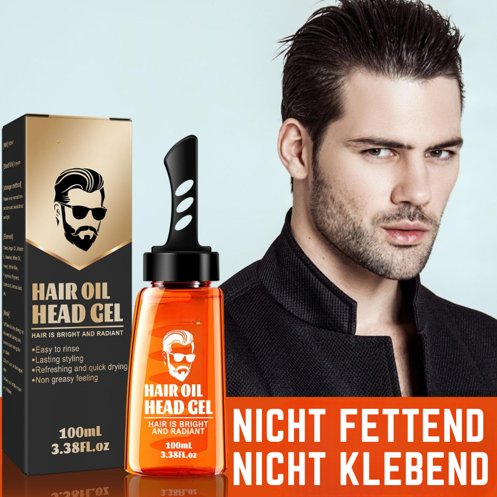 StyleCraft ™ - 2-in-1 Haargel mit Kamm