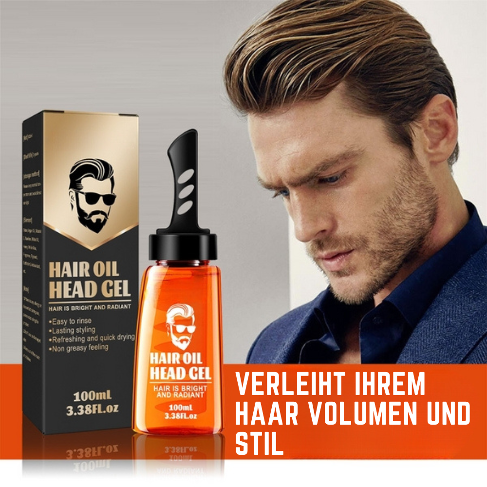 StyleCraft ™ - 2-in-1 Haargel mit Kamm