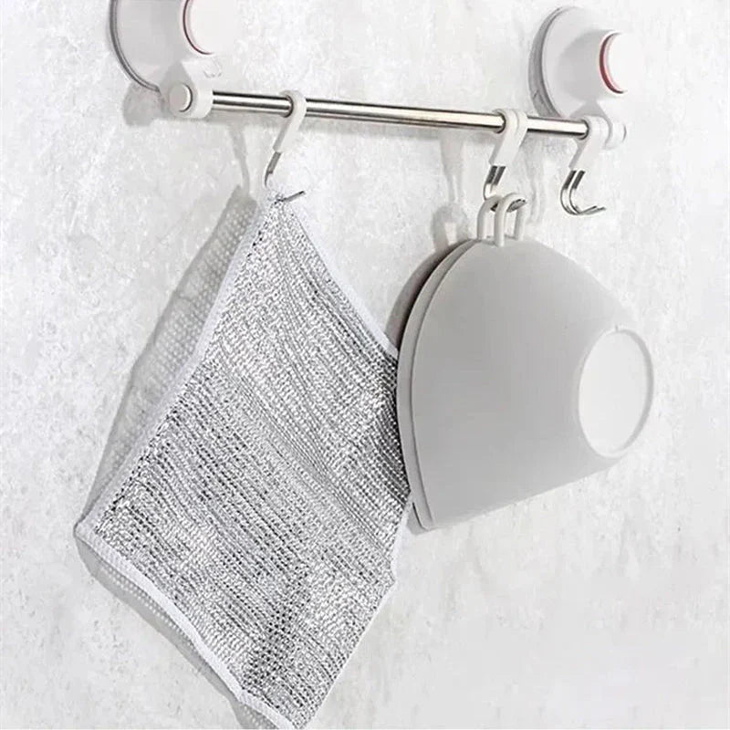 BrightWipe™ - Magisches Draht-Reinigungstuch (10er-Pack)