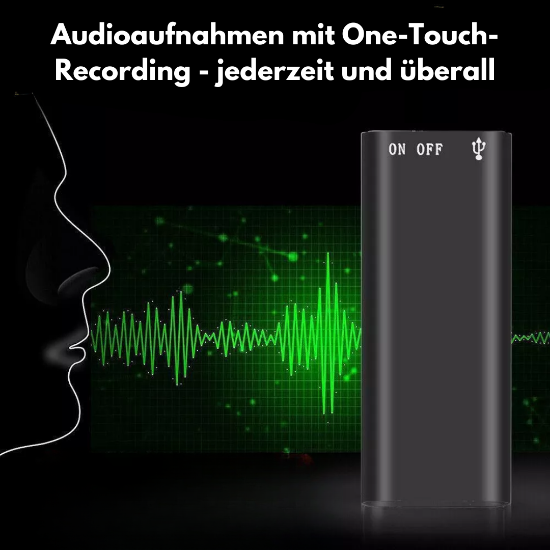 SoundSpy™ | Spionage-Sprachrekorder