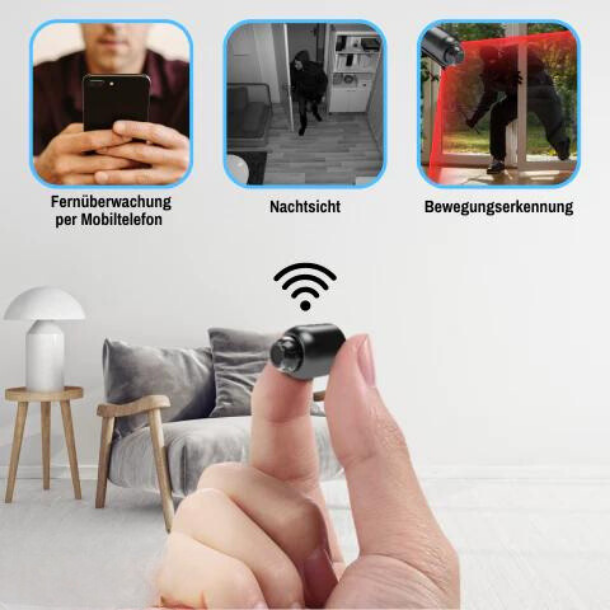 WatchGuard™ | Mini-WiFi-Sicherheitskamera
