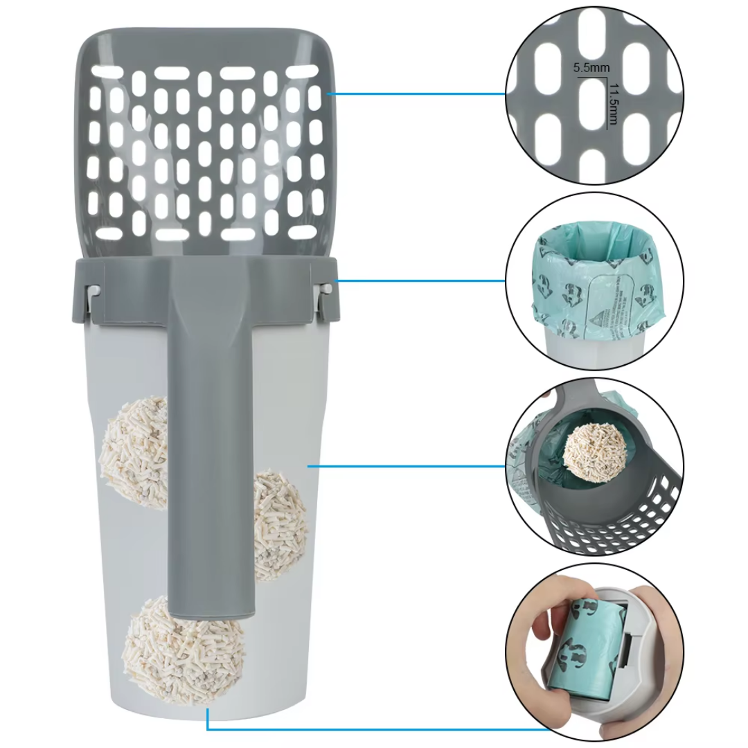 CleanScoop™ - Katzenstreu-Schaufel