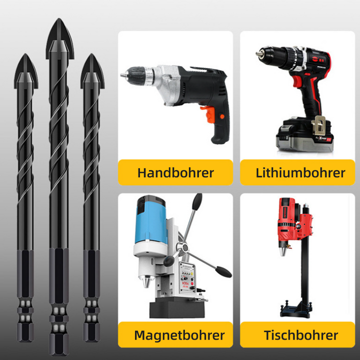 MaxDrill™ - Wolframkarbid-Bohrer-Satz