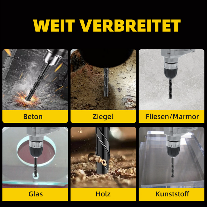 MaxDrill™ - Wolframkarbid-Bohrer-Satz