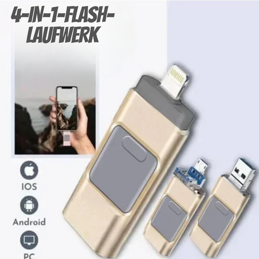 QuickSync™ | 4-in-1-Flash-Laufwerk
